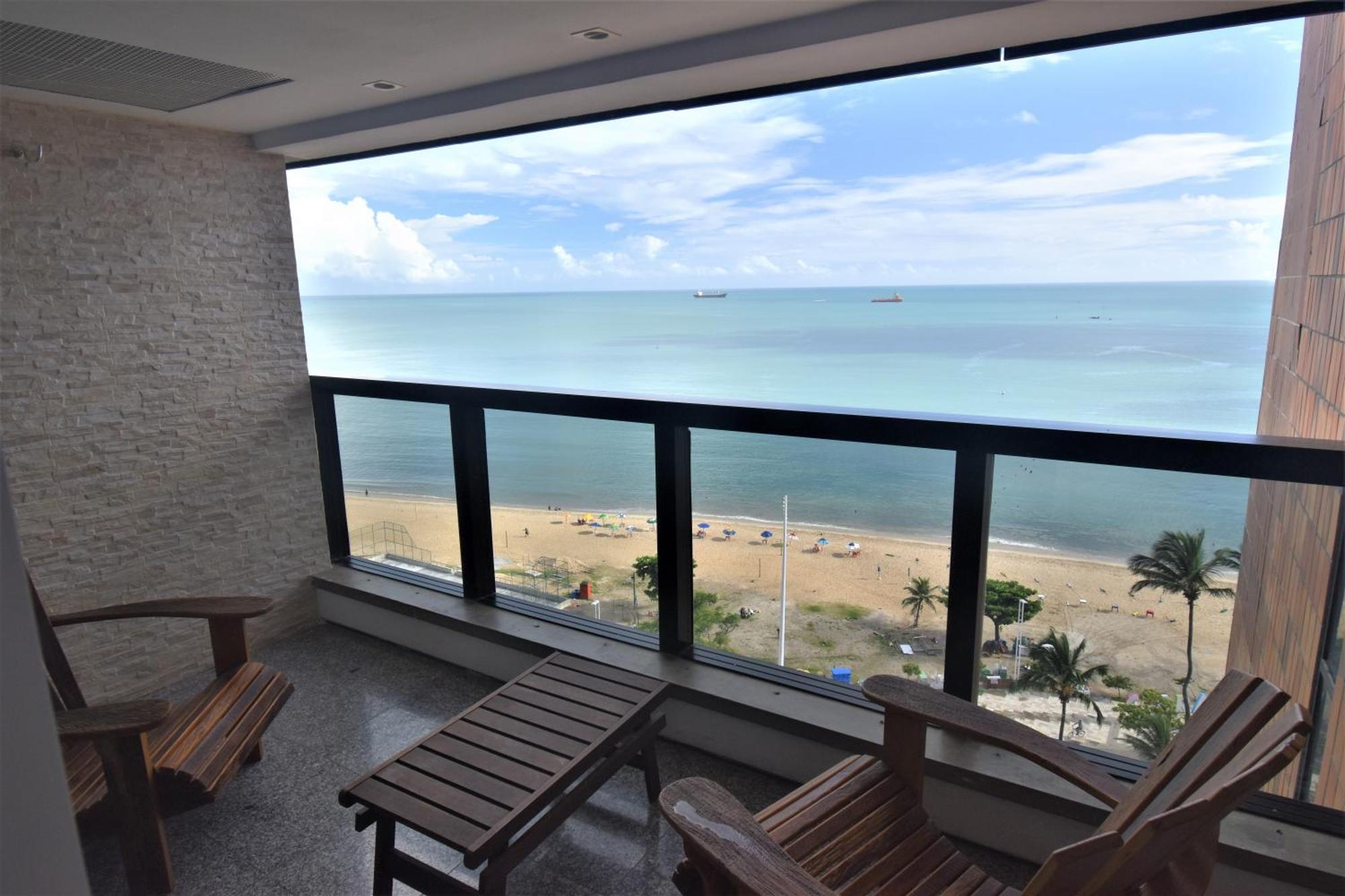 Seaflats Iracema Residence ฟอร์ตาเลซา ภายนอก รูปภาพ